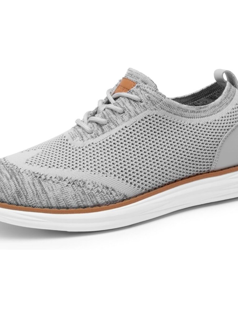 Men's Grand-02 KnitFlex Lightweight Walking Shoes Casual Comfort Lace-Up Oxford